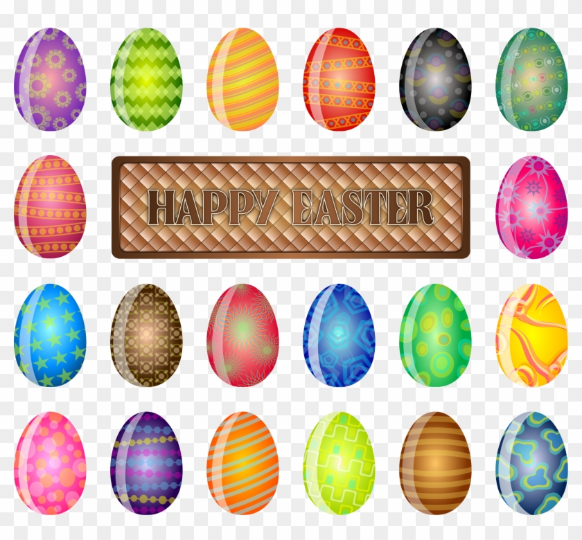 This Free Icons Png Design Of Happy Easter Sign Clipart #492612