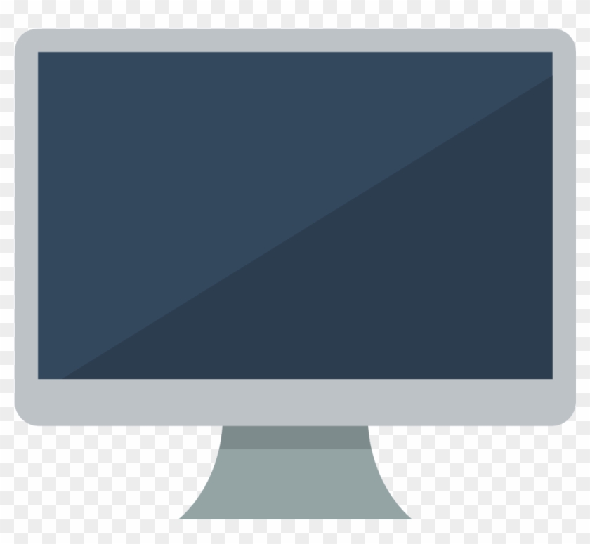Device Computer Icon - Flat Pc Icon Png Clipart #492707