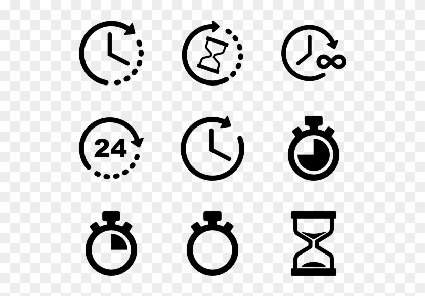 Time Goes By - Long Time Vector Clipart