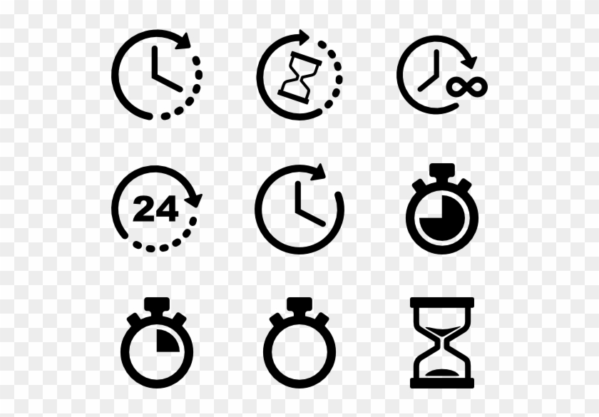 Time Goes By - Long Time Vector Clipart #492715