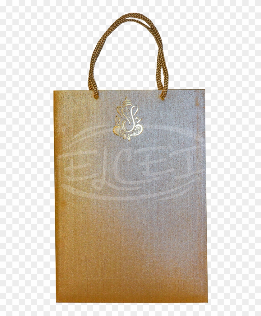Home Hindu Wedding Cards Distinct Ganesha Design With - Tote Bag Clipart #492830