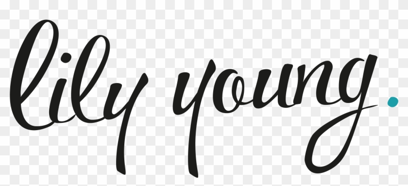 Lily In Pretty Font Clipart