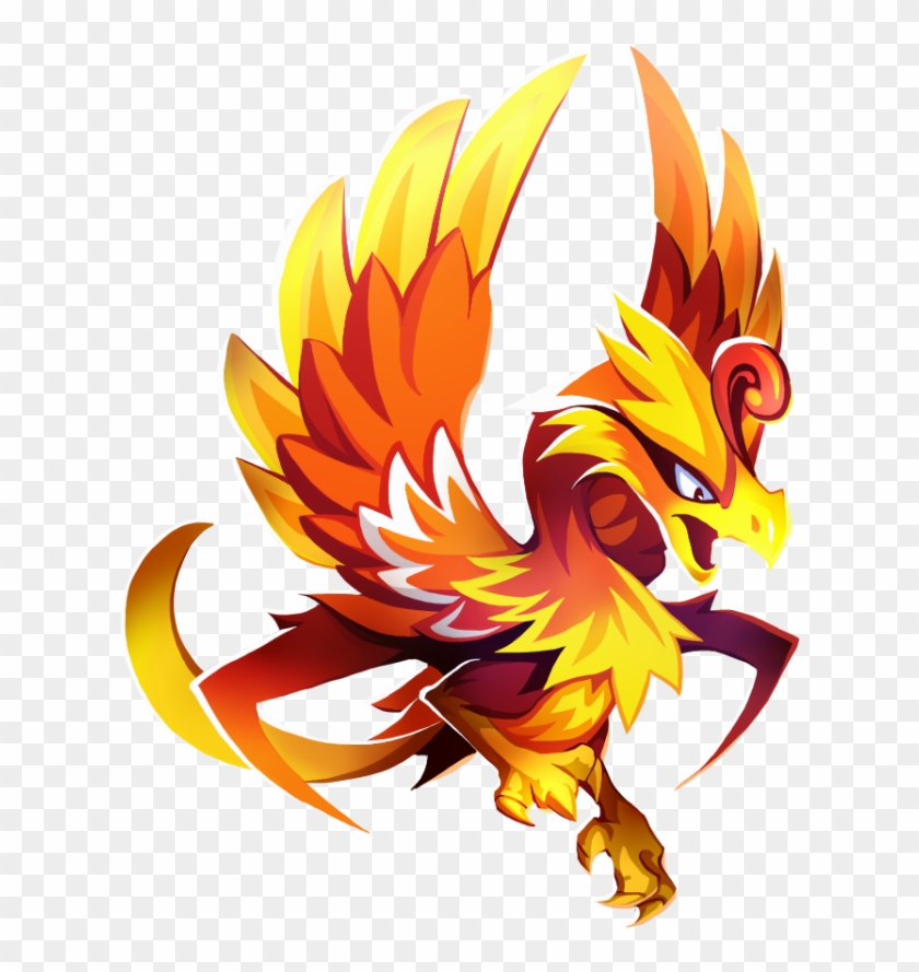 Phoenix Png Image - Cartoon Phoenix Png Clipart #493250