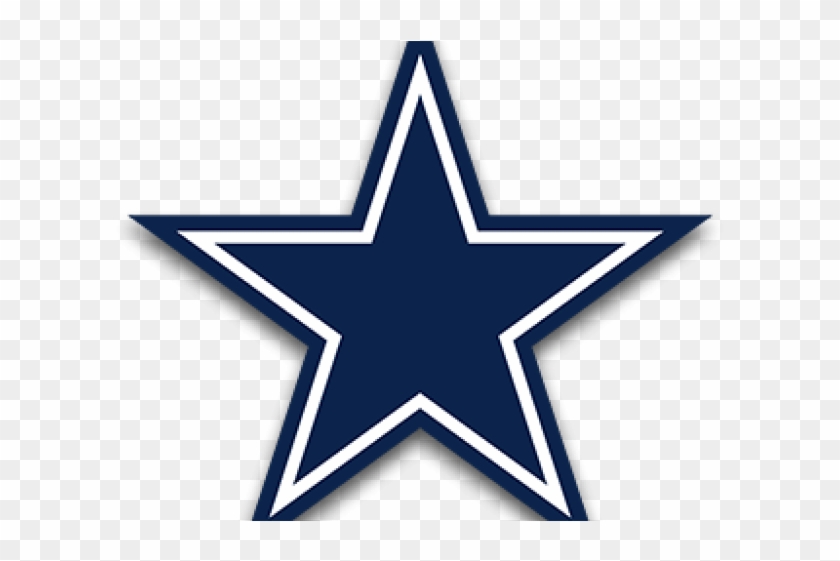 Dallas Cowboys Star Black And White Clipart