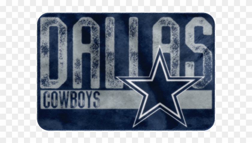 Nfl Dallas Cowboys 20" X 30" Worn Out Printed Foam - Dallas Cowboys My Team Clipart #493333
