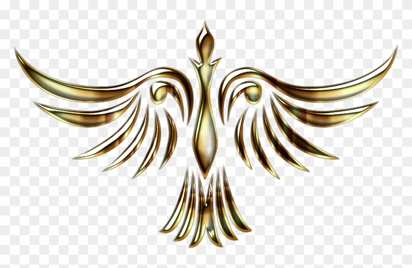 Phoenix Bird 1 Clipart Icon Png - Golden Phoenix Png Logo Transparent Png