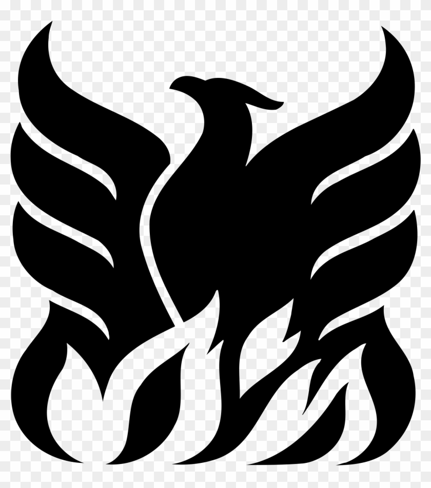 Phoenix Logo Png Transparent - Phoenix Vector Png Clipart #493485