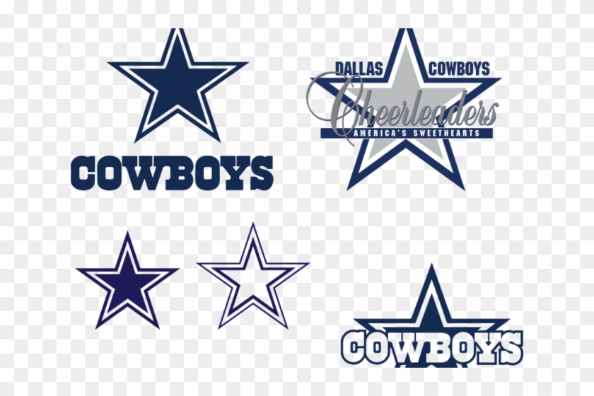 Dallas Cowboys Clipart Png - Dallas Cowboys Star Transparent Png #493518