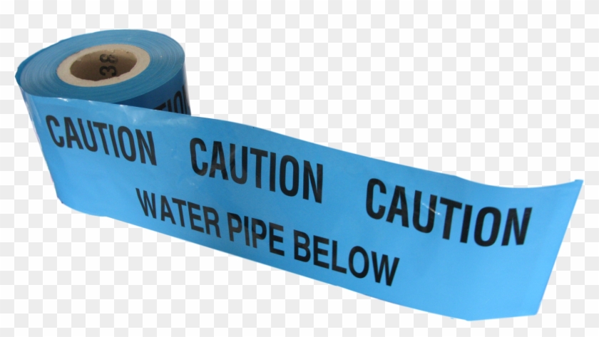 Caution Water Pipe Below Tape 365m X 150mm - Label Clipart #493660
