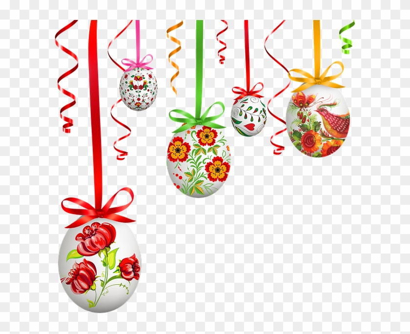 Easter, Egg, Pysanka, Easter Eggs - Easter Hanging Egg Transparent Clipart #493757