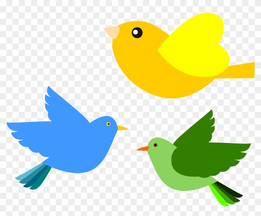 Twitter Bird Tweet Tweet 65 1969px - Flying Bird Clipart Png Transparent Png