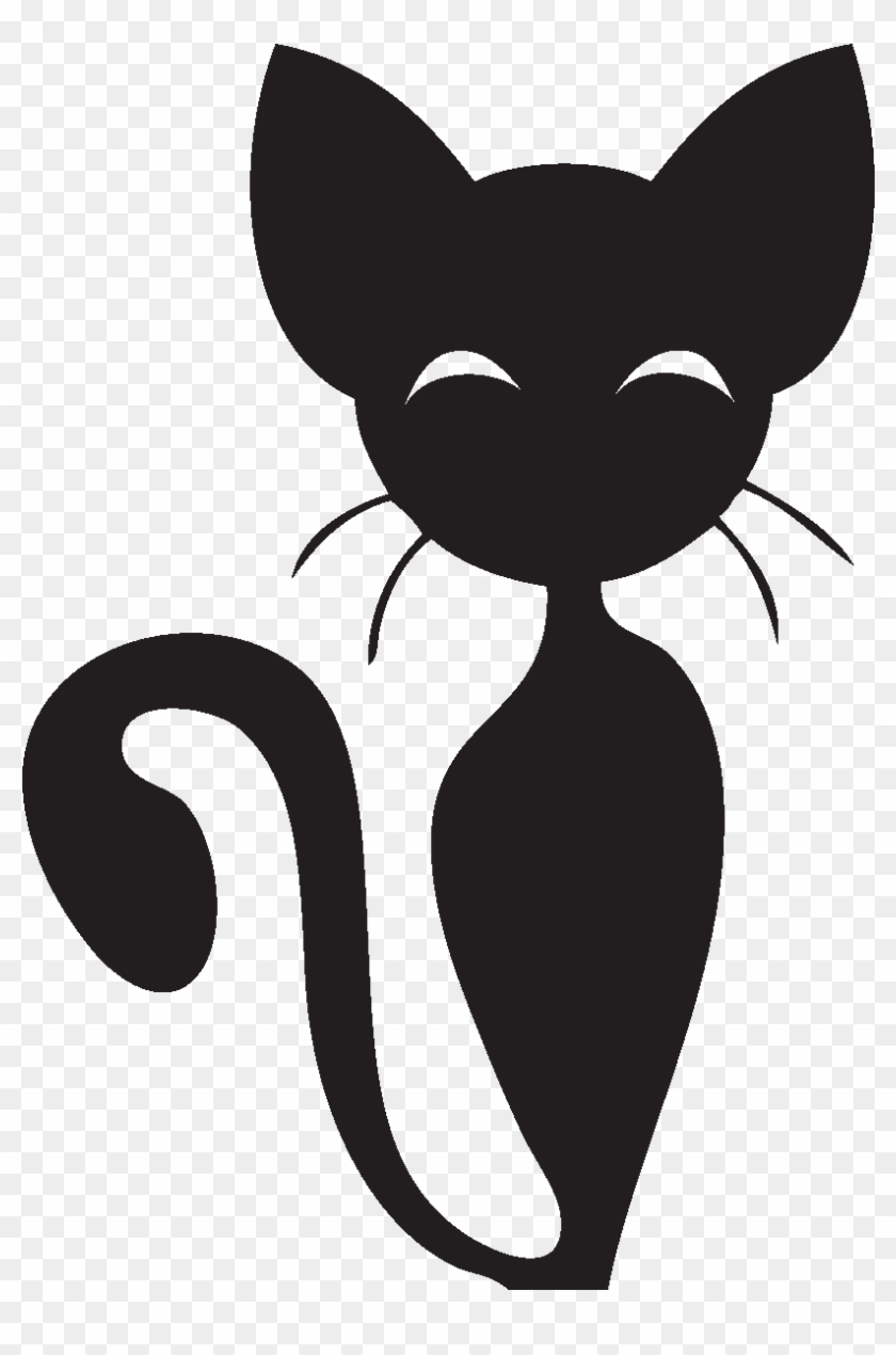 Wall Sticker Whiskers Cat Decals Decal Kitten Clipart - Sticker - Png Download