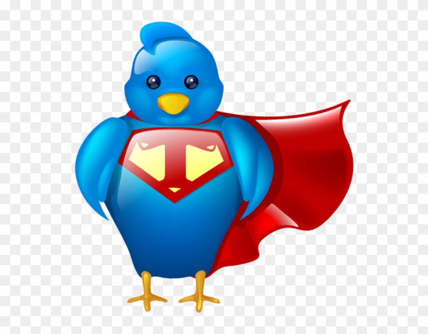 Super Twitter - Twitter Icons Clipart #494241