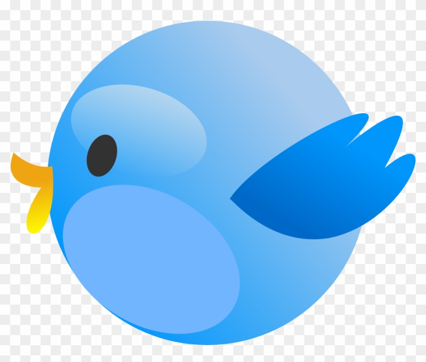 Net » Clip Art » Tweet Twitter Bird 2 Clipartist - Cutie Bird - Png Download