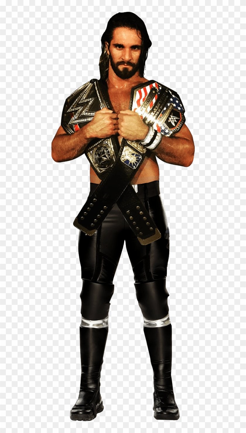 Seth Rollins Belt Around Neck - Wwe Seth Rollins Hd Clipart