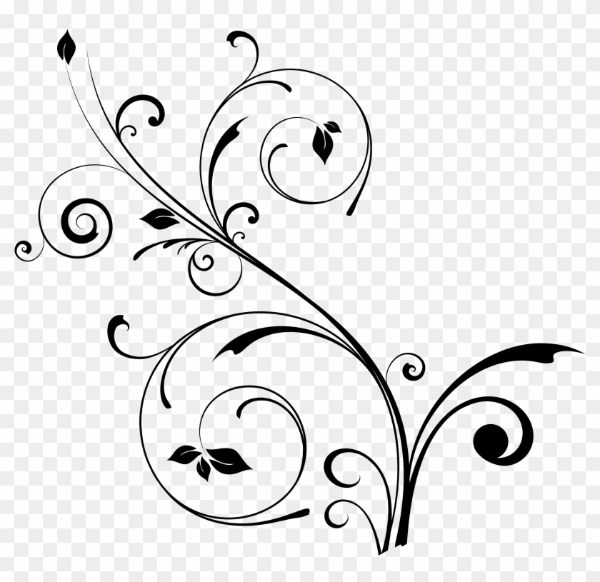 Ornamental Clipart Swirl - Png Download #494971