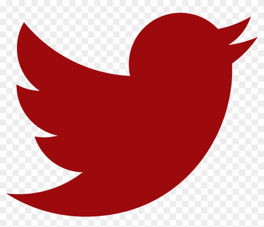 Your Party Center - Twitter Logo Red Png Clipart