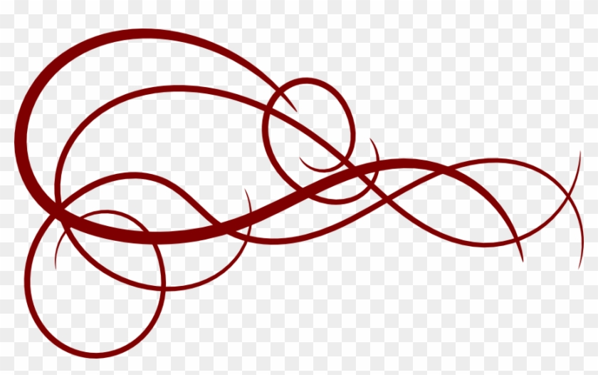 Red Swirls Png Vector Free - Red Swirls Png Clipart #495185