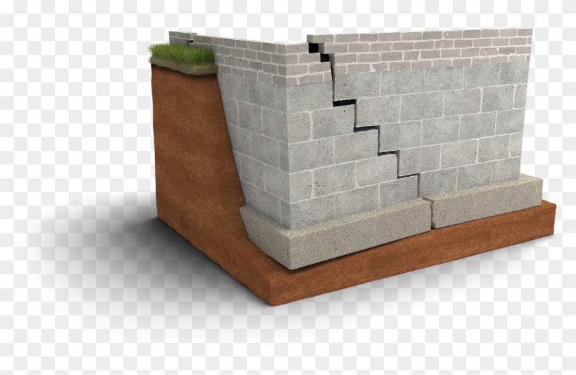 In Brick And Concrete Block Walls - Exterior Wall Stucco Repair Clipart