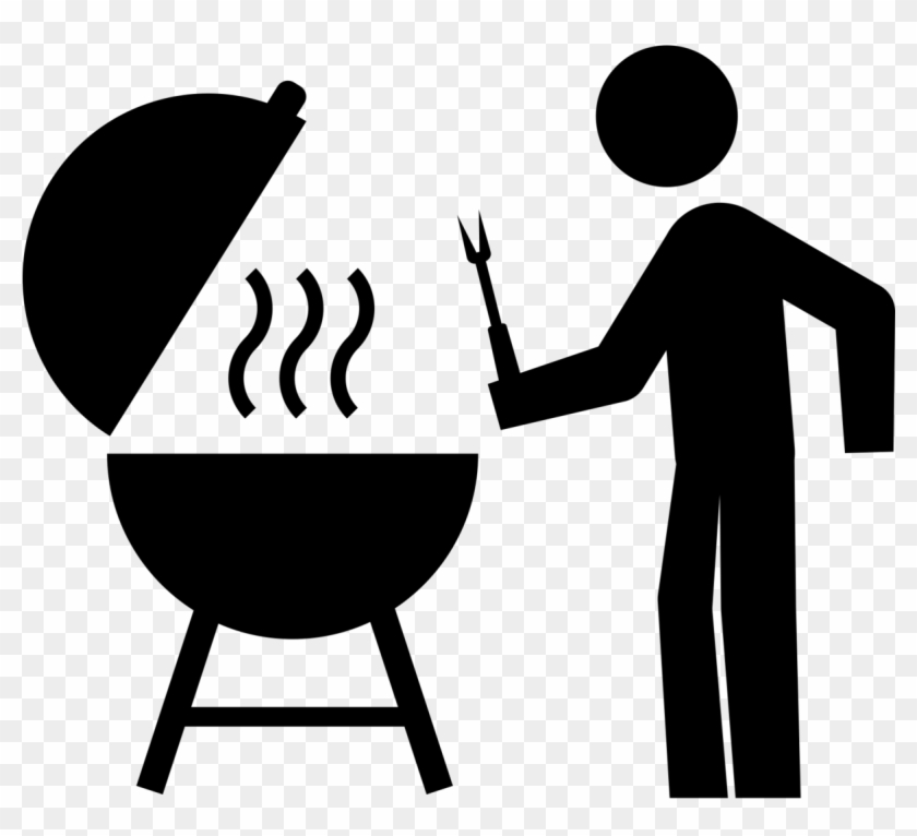 Hd Grill Image - Grill Png Black Clipart #495210