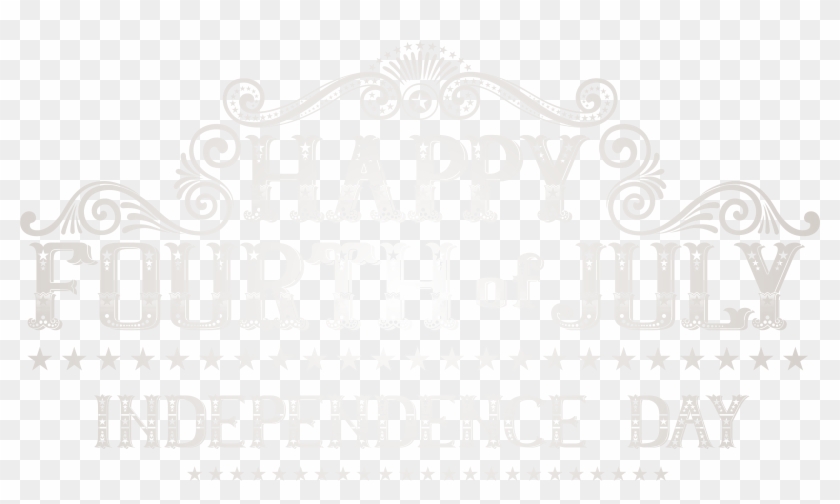 Clipart Black And White Download 4th Of July Clipart - Happy 4th Of July Vintage - Png Download