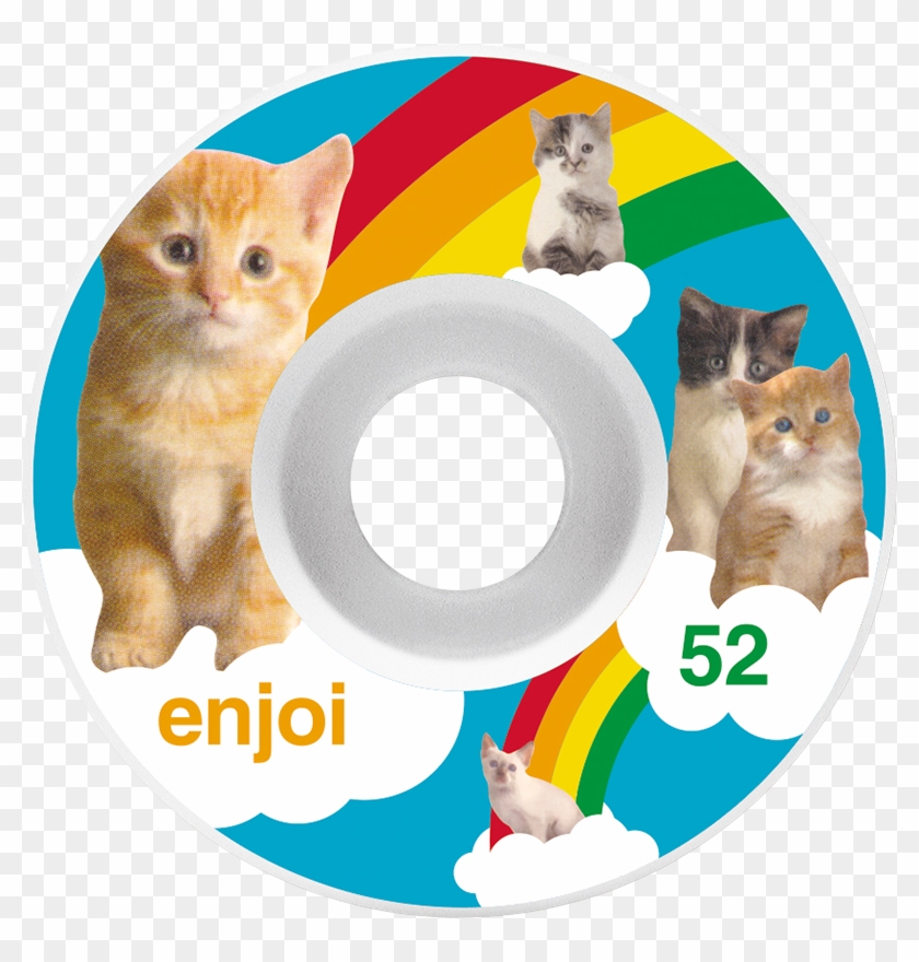 Kitten Dreams Wheel - Enjoi Kitten Dreams Clipart #495332