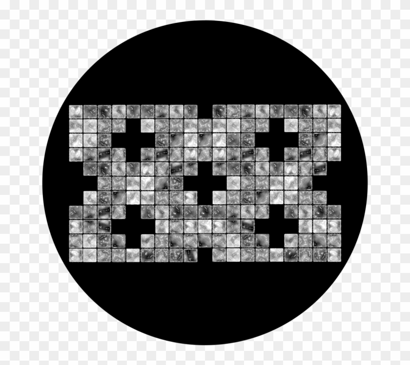 Glass Brick Wall - Cross Clipart #495413