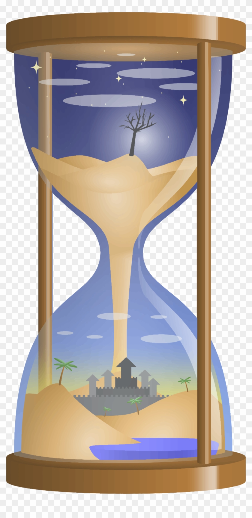 This Free Icons Png Design Of Fantasy Hourglass Trace Clipart
