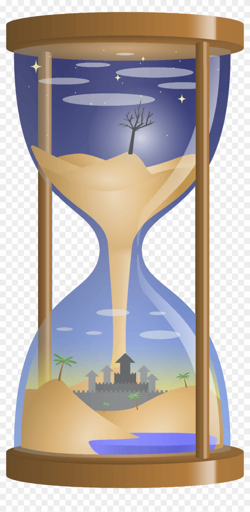 This Free Icons Png Design Of Fantasy Hourglass Trace Clipart #495571