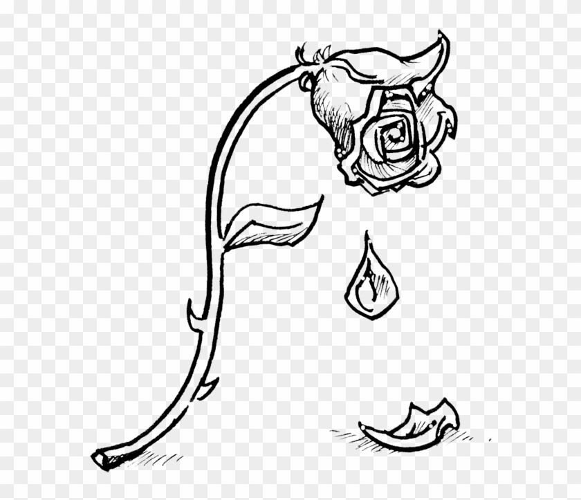 Beauty And The Beast 2017 Dark - Old Woman Drawings Png Clipart