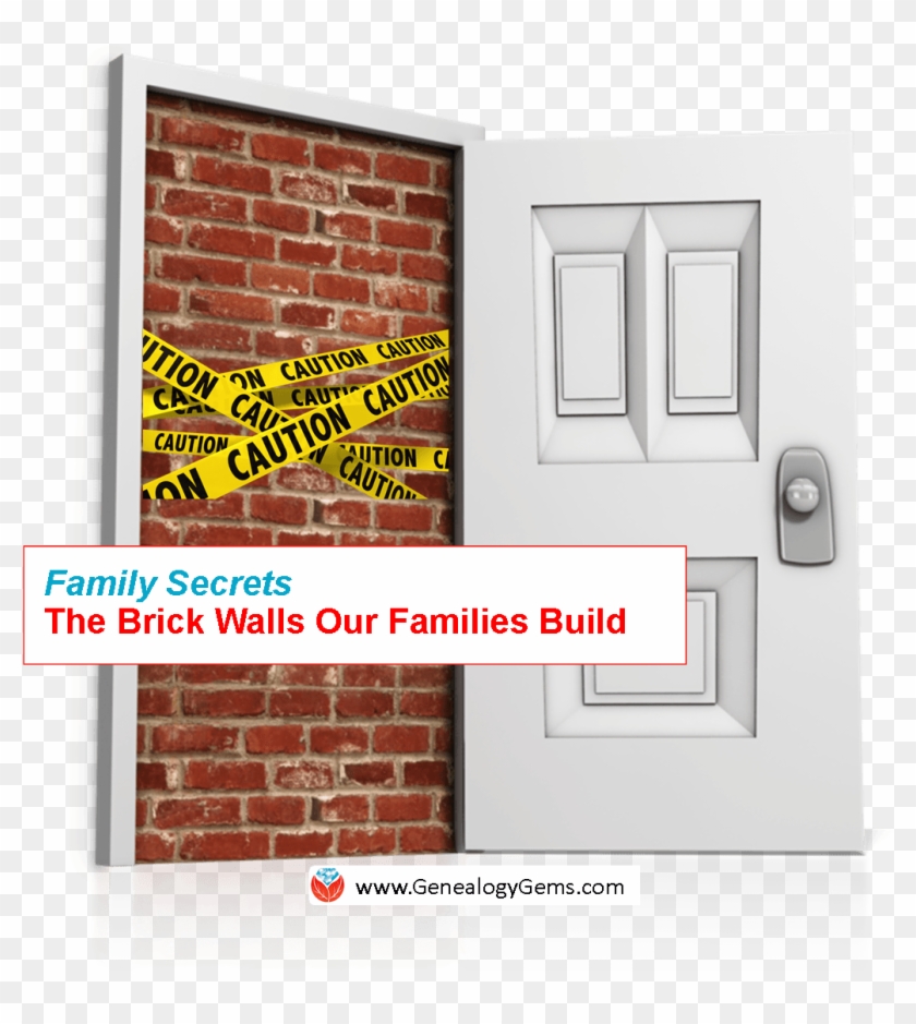 Brick Wall Family Secrets - Brick Wall Clipart