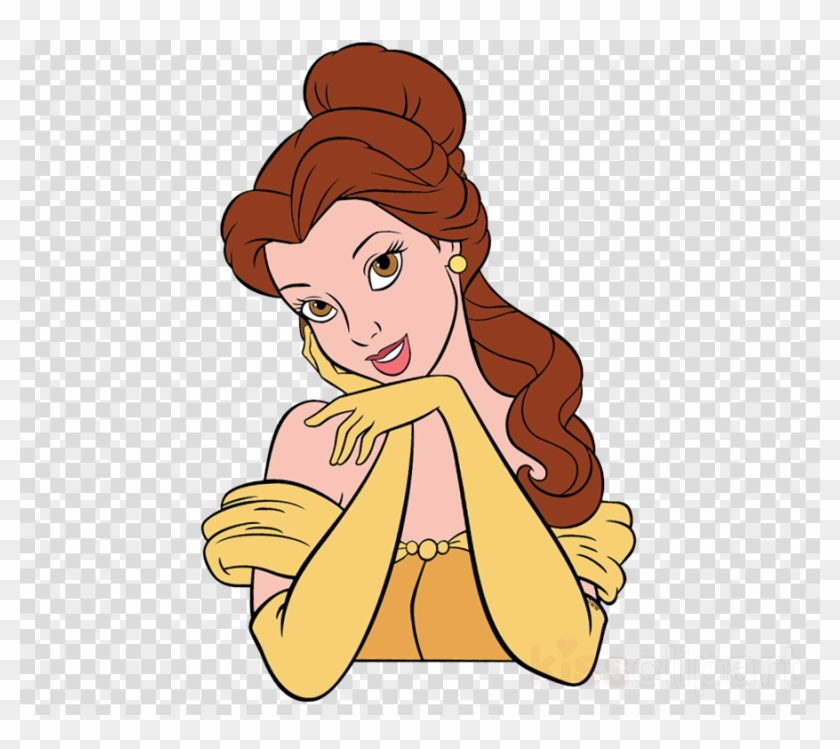 Disney Princess Clipart Belle Beauty And The Beast - Emoji Smile Transparent Png