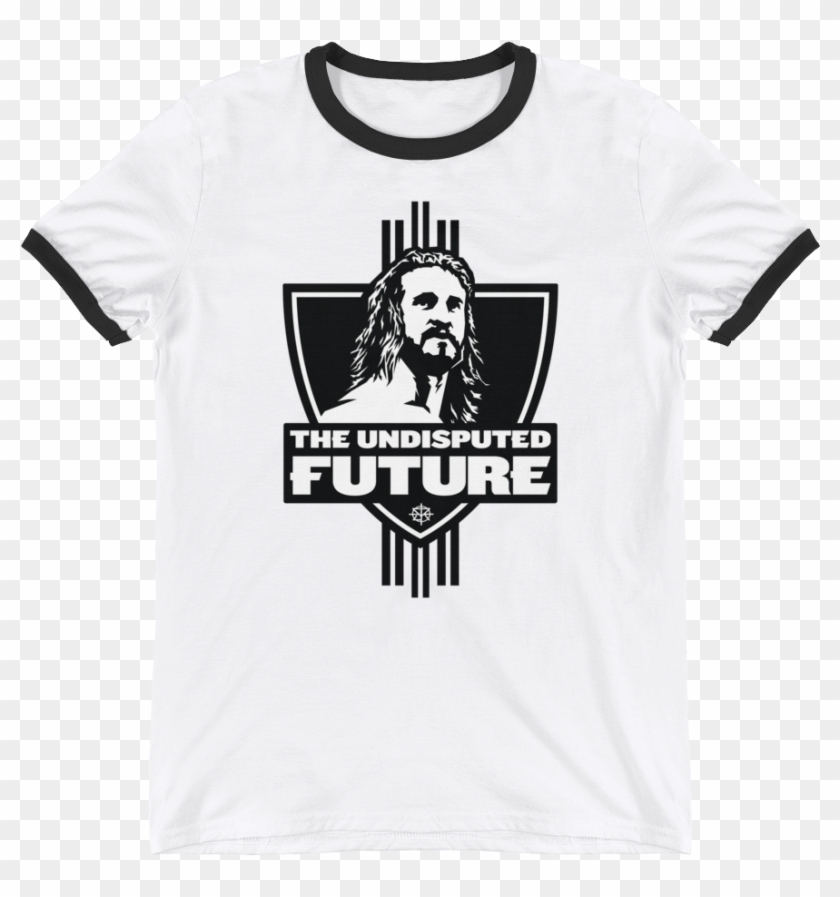 Seth Rollins "the Undisputed Future" Unisex Ringer - Milk Tee Shirt Clipart
