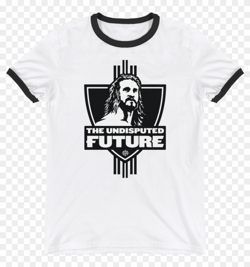 Seth Rollins "the Undisputed Future" Unisex Ringer - Milk Tee Shirt Clipart #496135