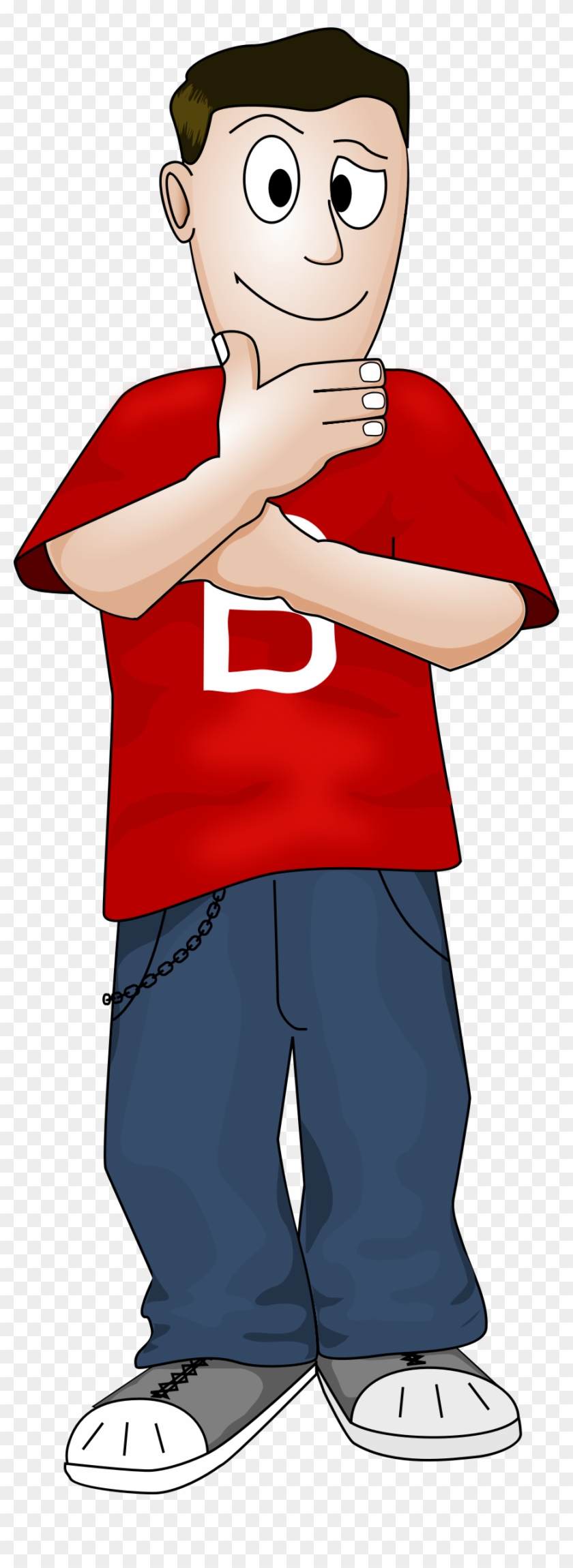 Images For Boy Thinking Clip Art - Chemistry Funny Jokes In Urdu - Png Download