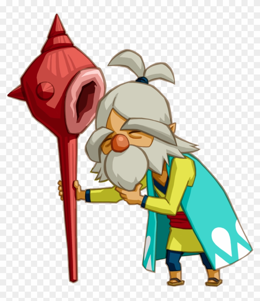 Legend Of Zelda Phantom Hourglass Characters Clipart