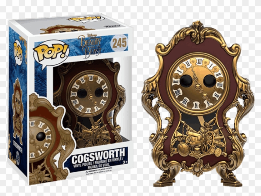 Free Png Download Beauty And The Beast Movie Funko - Funko Pop Cogsworth Clipart #496207