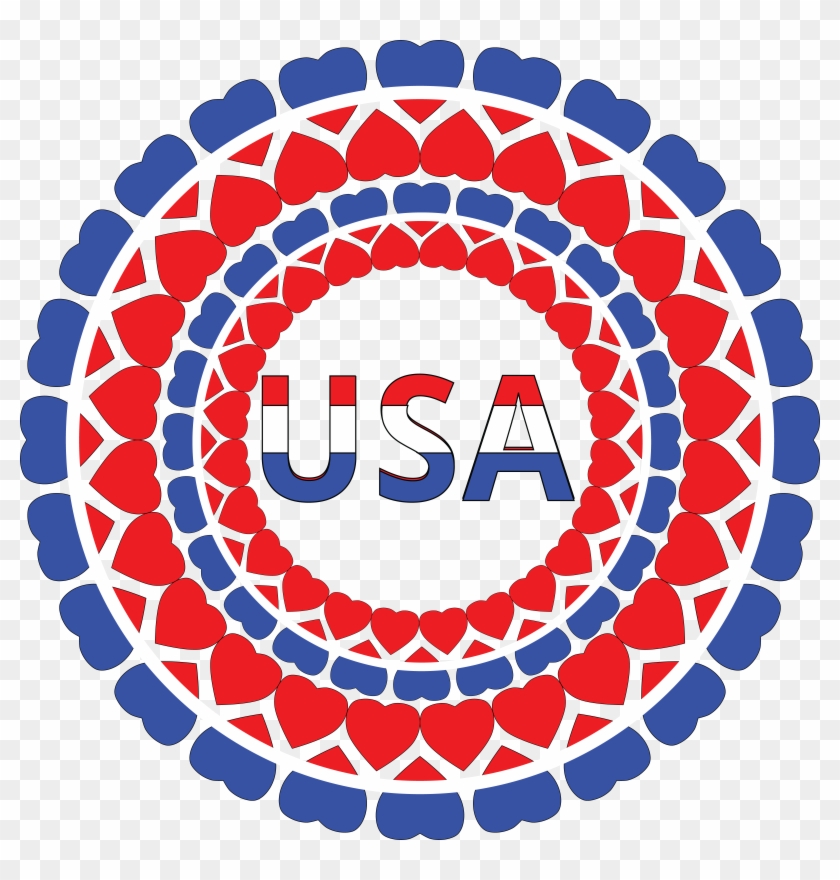 Free Clipart Of A Fourth Of July Heart Design - Chhattisgarh Kamdhenu Vishwavidyalaya - Png Download #496287