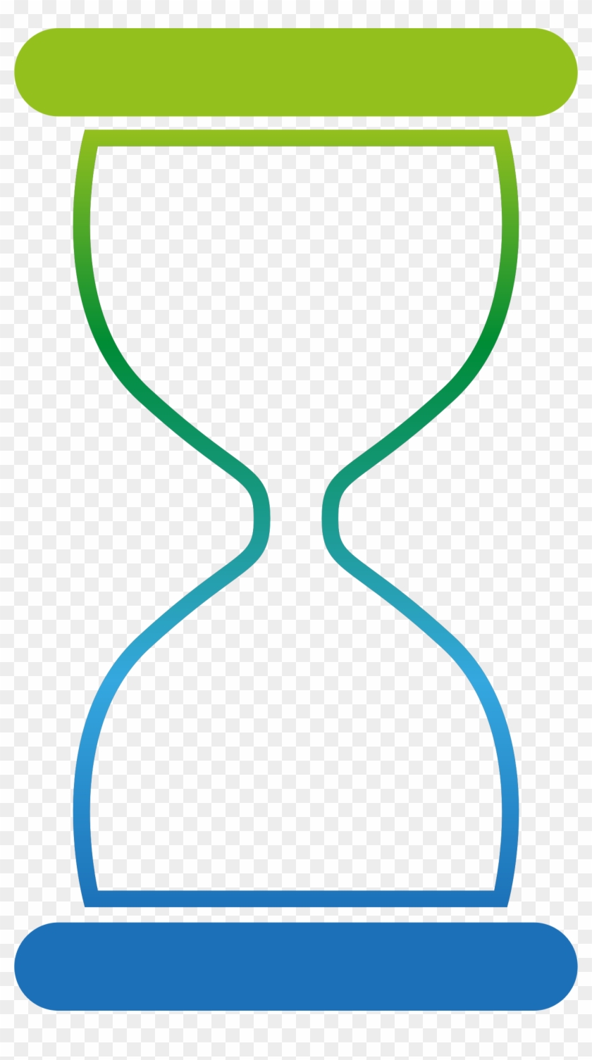 Big Image - Simple Hourglass Clipart - Png Download