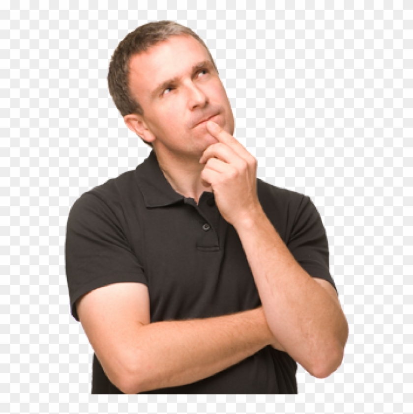 Thinking Man Png Free Download - Thinking Man Png Clipart
