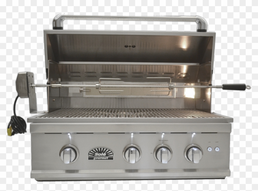 So321bqrtrl Front Side, Open - Outdoor Grill Rack & Topper Clipart