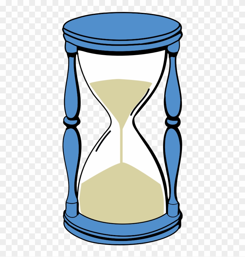Hourglass With Sand - Sand Timer Clipart - Png Download #496431