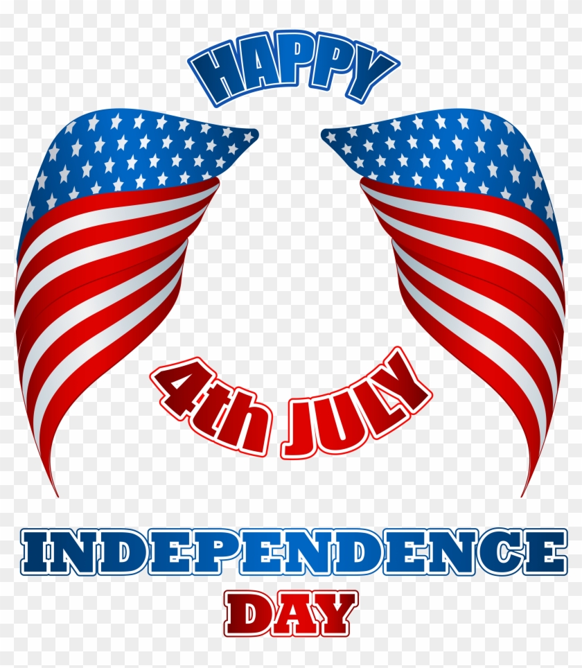 Wings Png, American Wings, Clipart Images, 4th Of July, - Transparent 4th Of July Art
