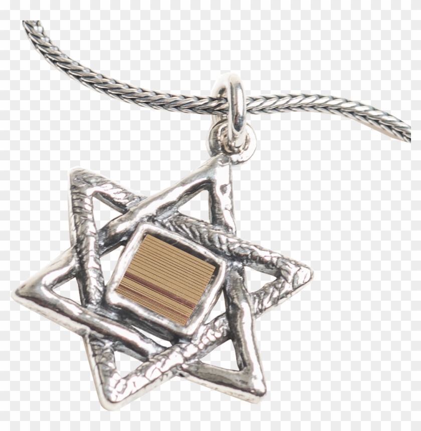 Jerusalem Nano Bible Classic Star Of David Necklace Clipart #496642