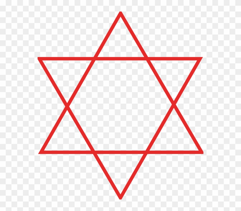 File - Davidstar - Many Triangles Are There Clipart #496674