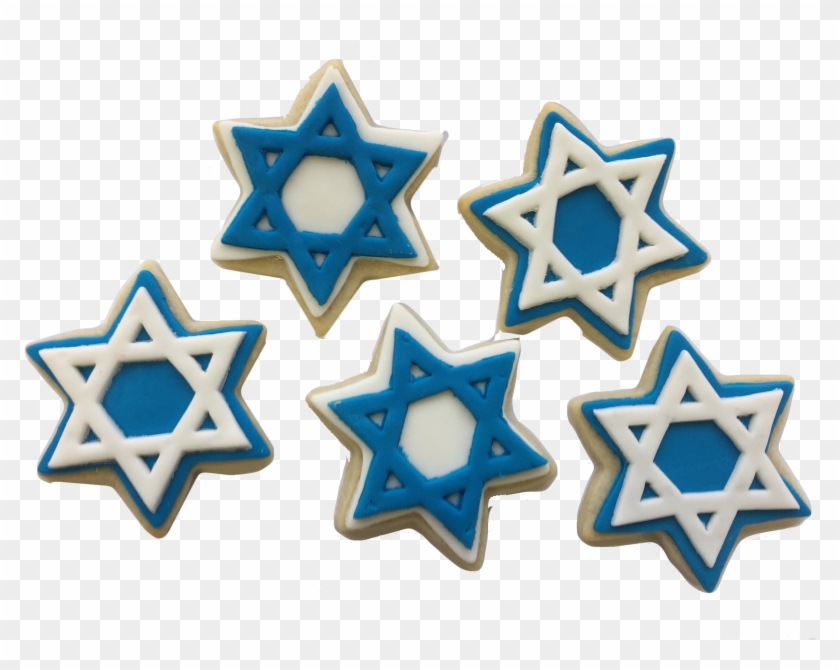 Star Of David Cookies Clipart #496728