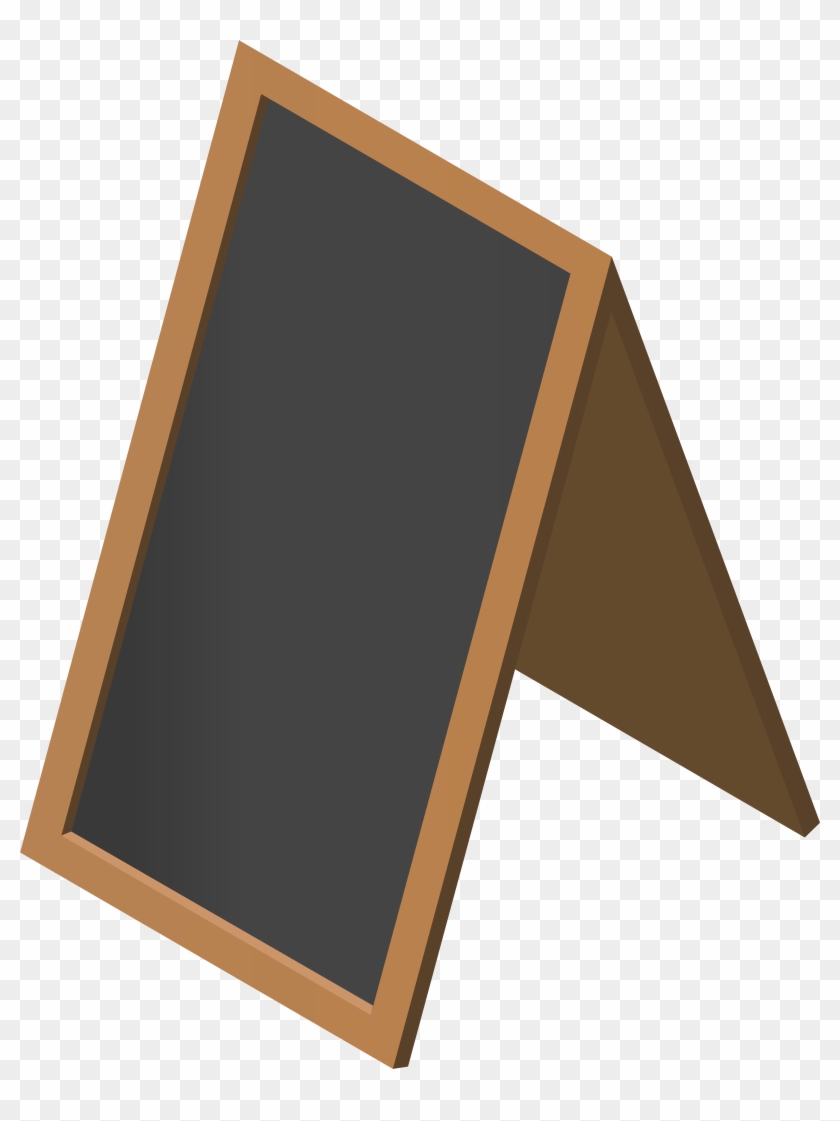 Framed Chalkboard Transparent Png Clip Art Image #496775