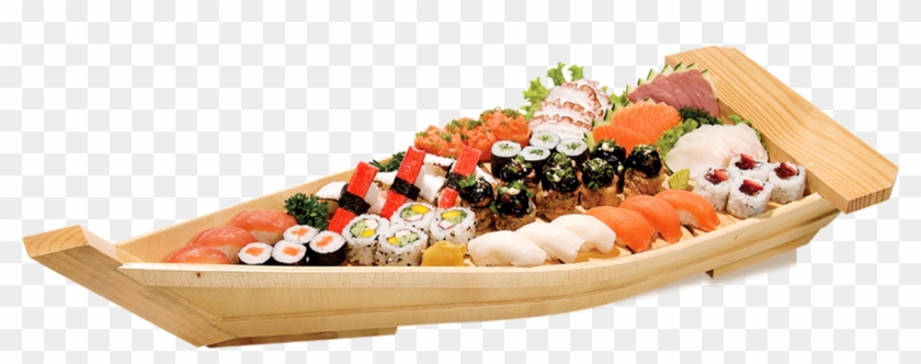 Barca De Sushi Png - Sushi E Sashimi Png Clipart #496782