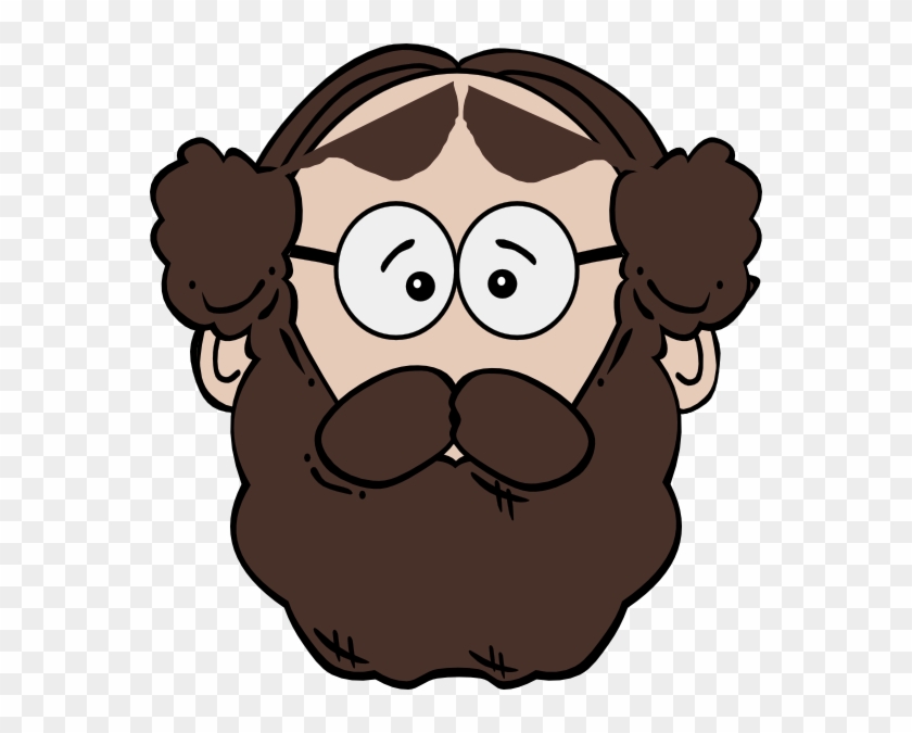564 X 595 20 - Man With Beard Clipart - Png Download