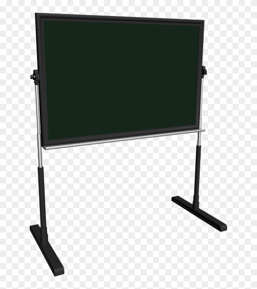 Chalkboard Freestanding - Led-backlit Lcd Display Clipart